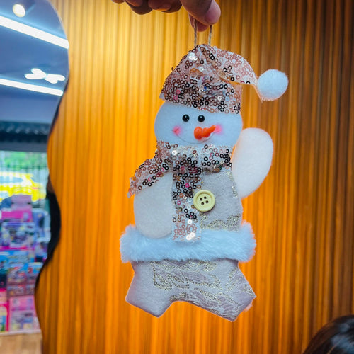 Muñeco de nieve navideño