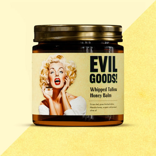EVIL GOODS WHPPED TALLOW HONEY BALM180GR
