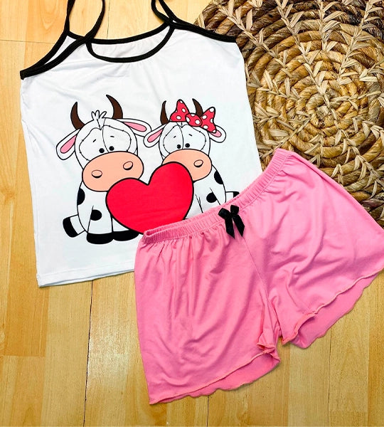 PIJAMA SHORT TIRA