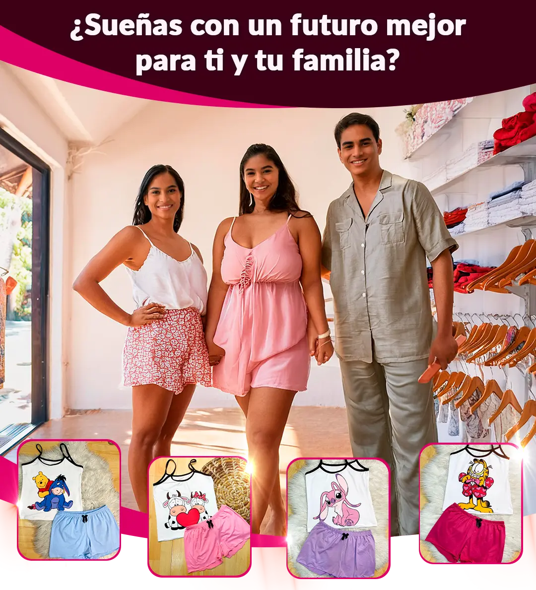 emprendedores pijamas