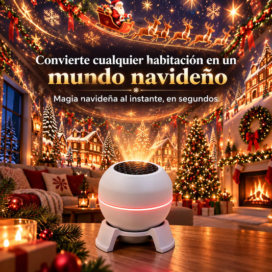 Proyector inteligente holográfico de cielo navideño de 360°
