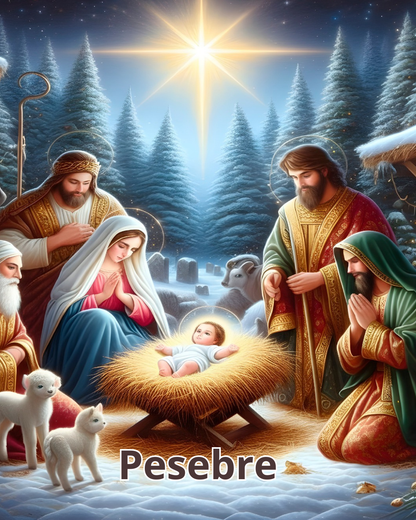 Telon navideño 2x3 Metros