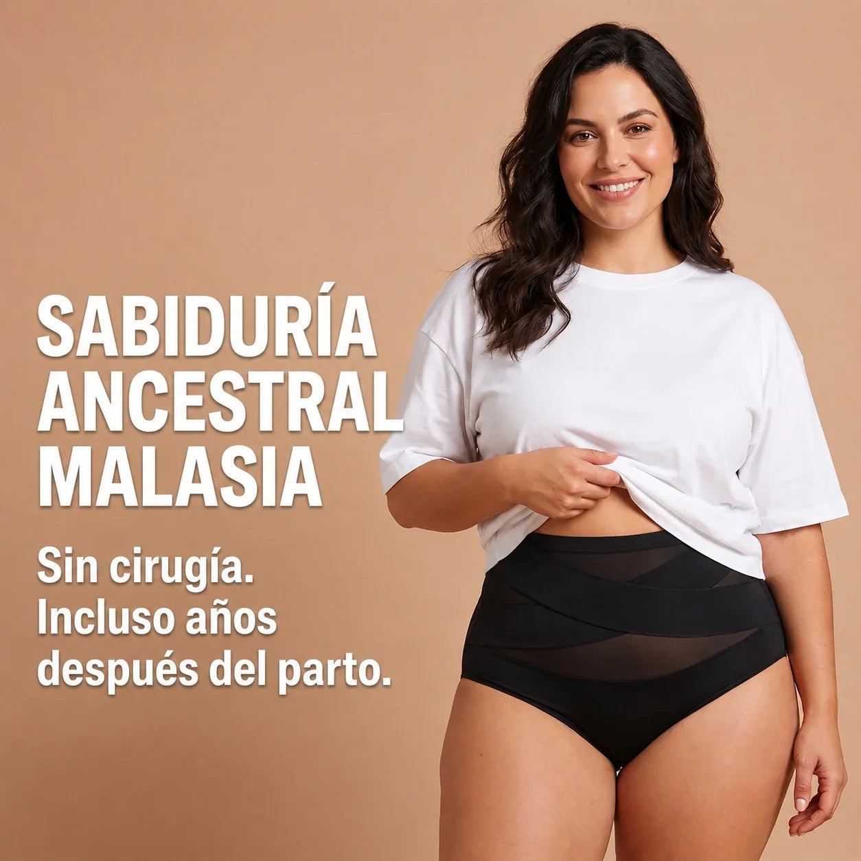 PANTY POSPARTO — COMPRESIÓN 360°