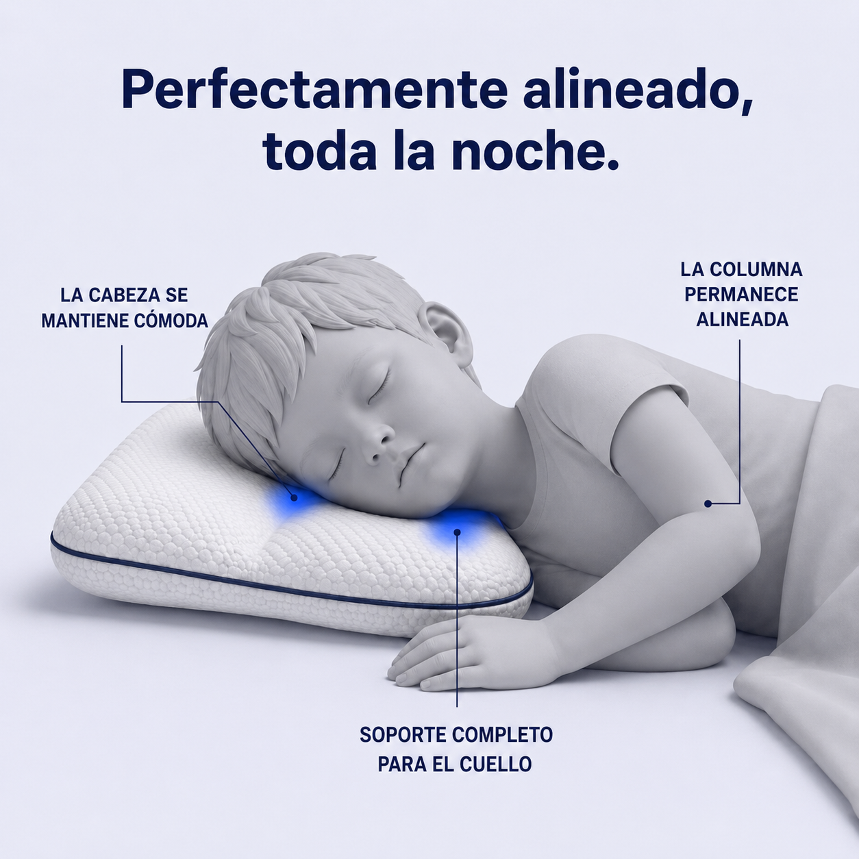 Almohada postural infantil