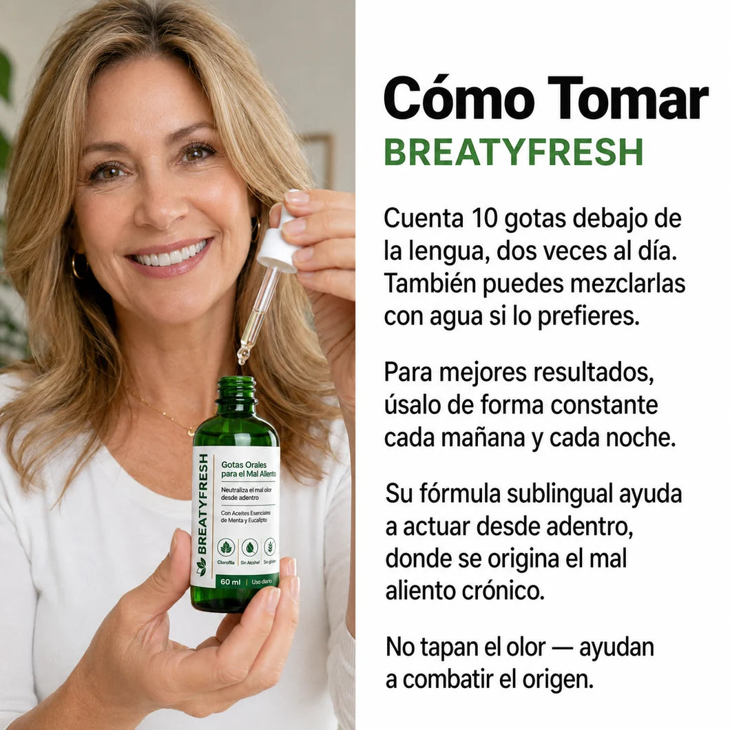 Gotas Naturales · Tratamiento Avanzado contra el Mal Aliento