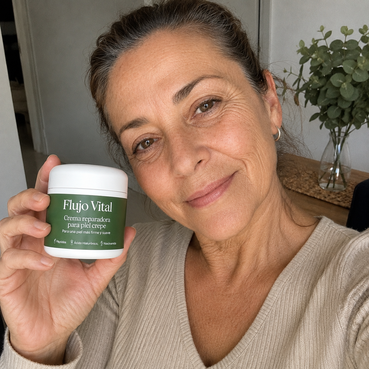 Crema reafirmante - Flujo vital