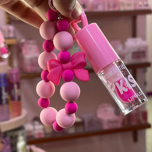 Llavero con gloss viral