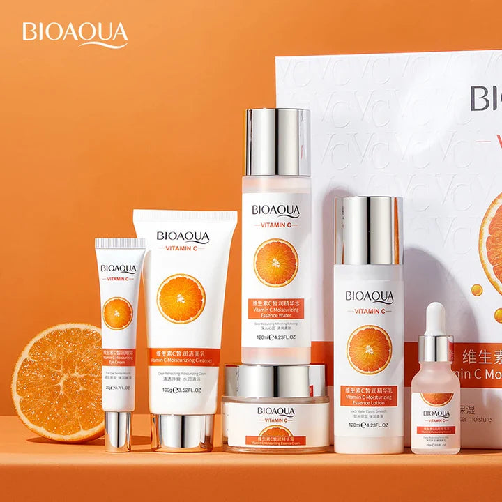 KIT LUJO BIOAQUA - VITAMINA C - ANTIMANCHAS & REJUVENECEDOR