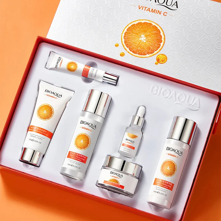 KIT LUJO BIOAQUA - VITAMINA C - ANTIMANCHAS & REJUVENECEDOR