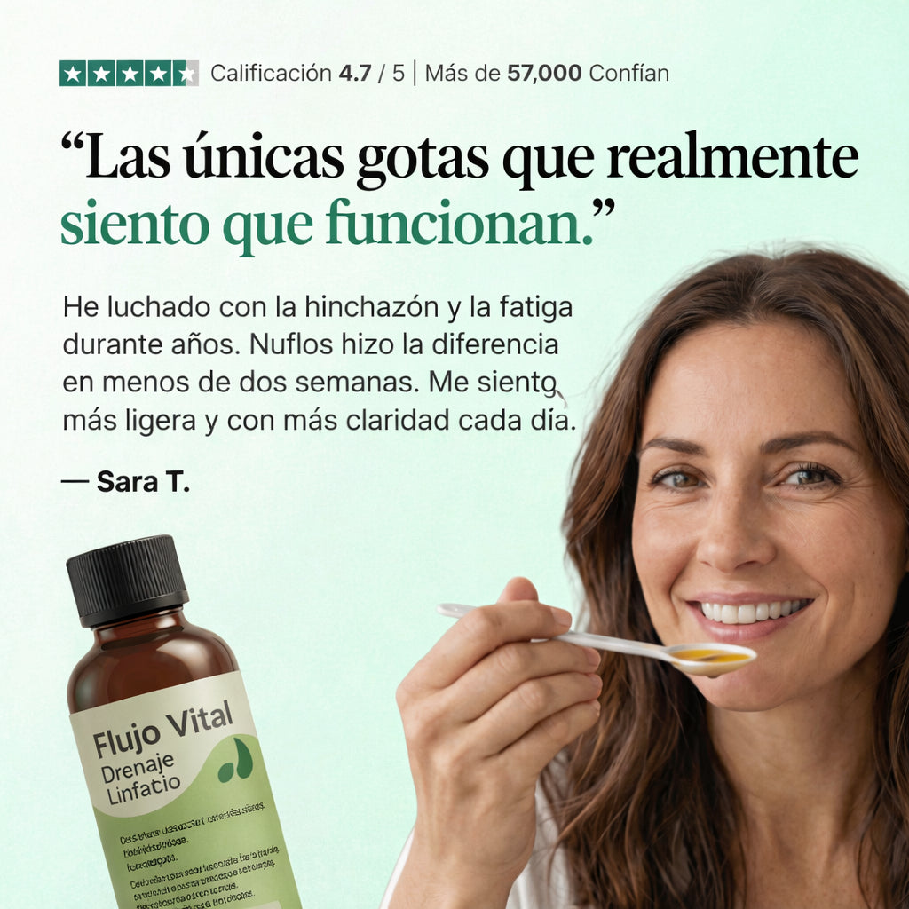 Gotas de Drenaje Linfático para el bienestar diario y alivio corporal completo - PAGA 2 LLEVA 3