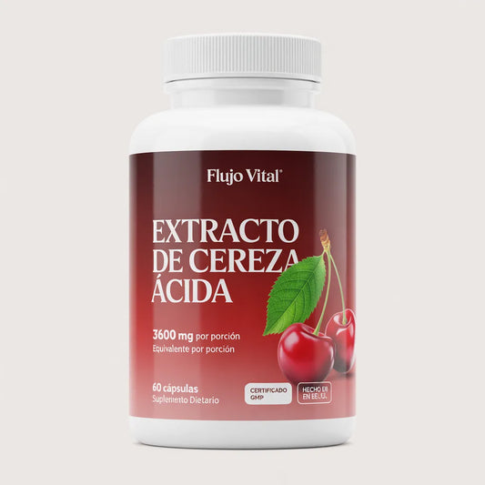Extracto de cereza ácida  Flujo vital