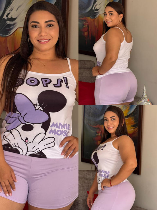 PROMOCIÓN 6 PIJAMAS PIEL DE DURAZNO TALLA PLUS