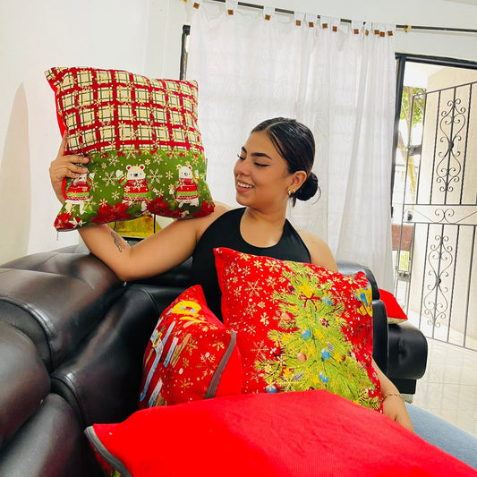 🎅🏼4 COJINES NAVIDEÑOS🎄