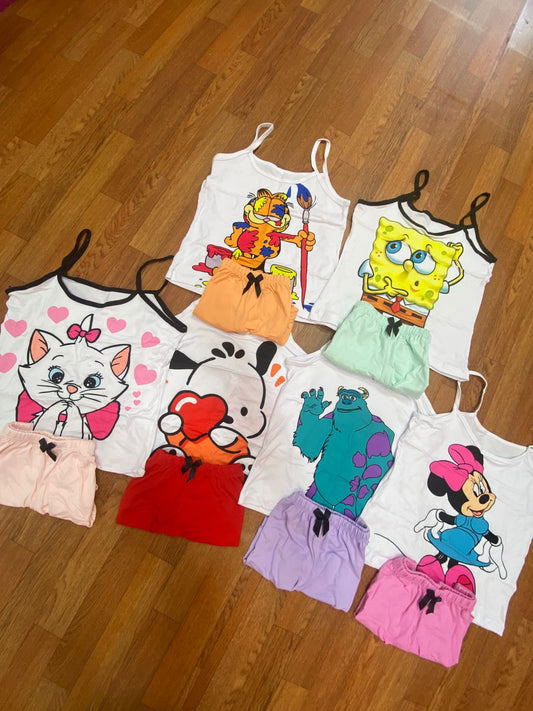 PIJAMAS X6 UNIDADES TIKTOK