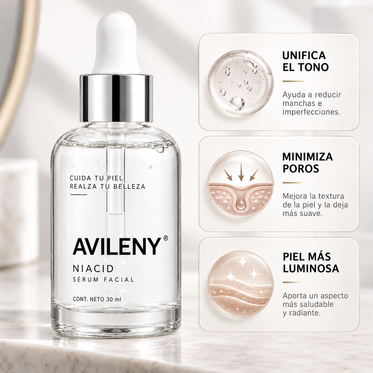 Serum de colageno coreano