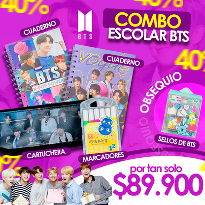 COMBO BTS - KIT ESCOLAR