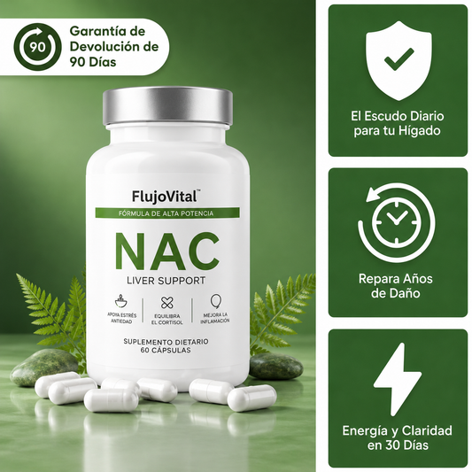 NAC liposomal | Apoyo para la desintoxicación hepática y celular