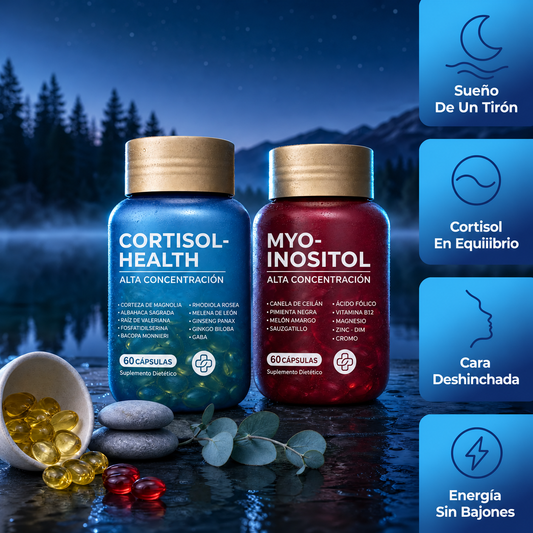 Baja tu cortisol y recupera tu energía, sueño y ligereza en 14 días