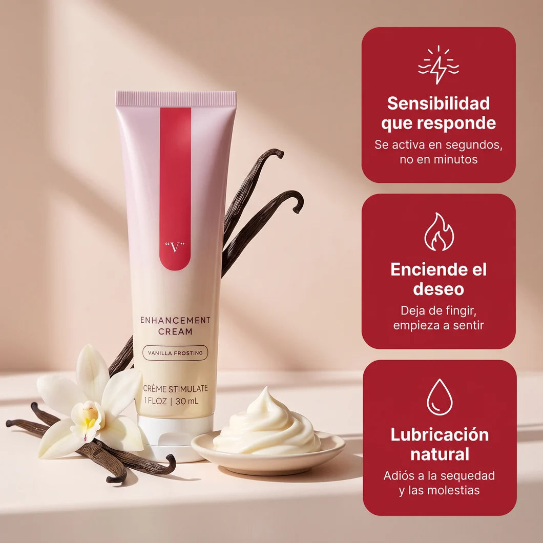 Crema Potenciadora Glaseado de Vainilla