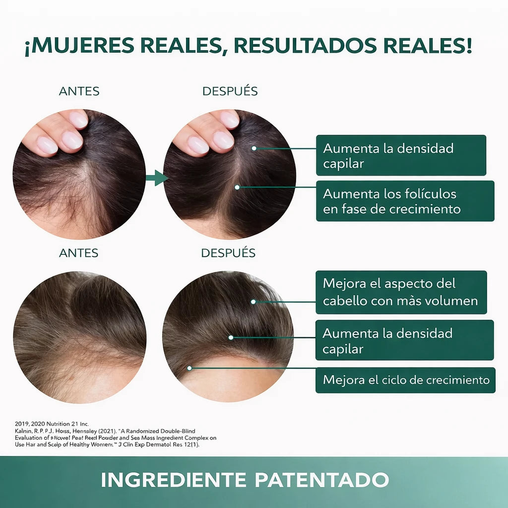 Gomitas para revitalizar el cabello