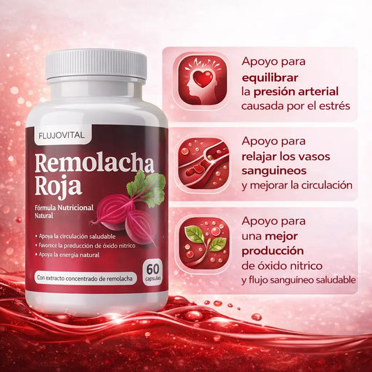 Fórmula de raíz de remolacha de Flujo vital
