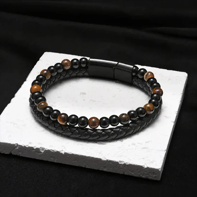 Pulsera de Ojo de Tigre para Mi Hijo